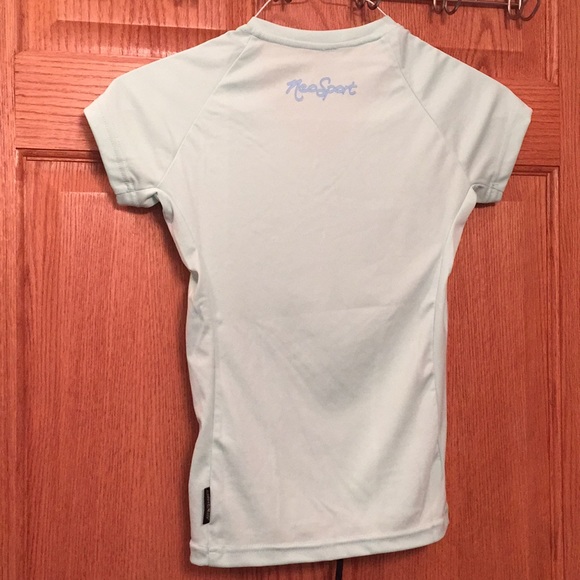 Like New NeoSport Mint Green Swim Top - Picture 3 of 3